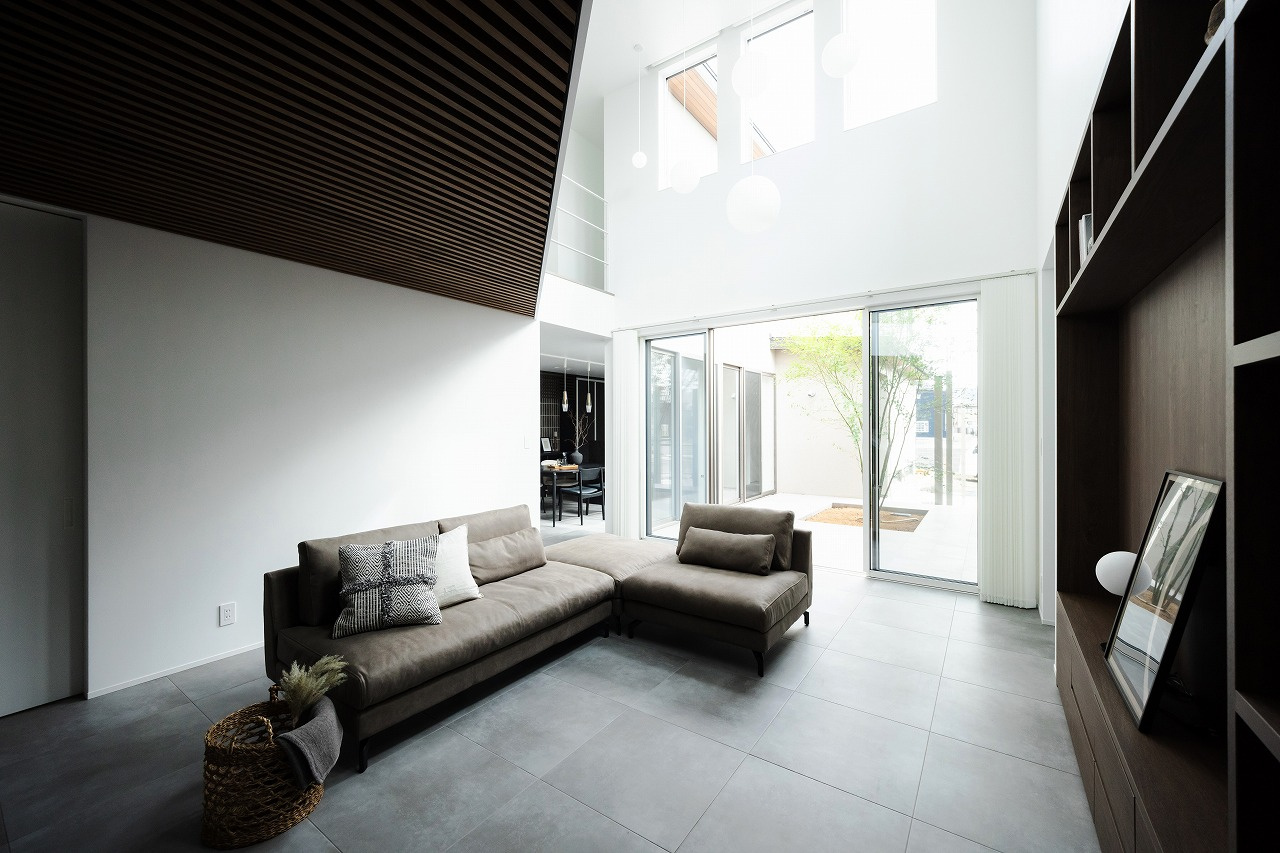 15帖のリビング