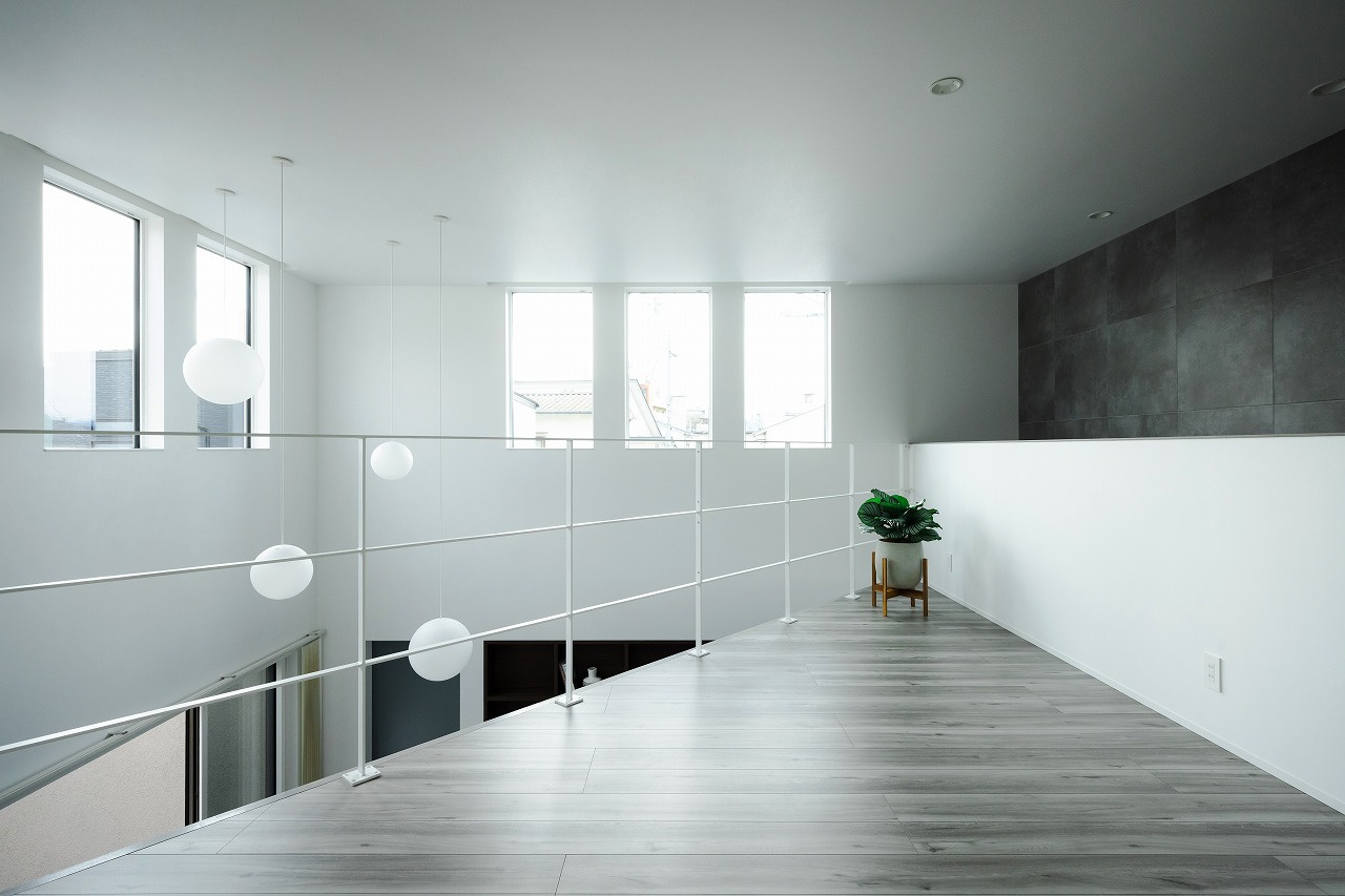 開放感のある２階ホール