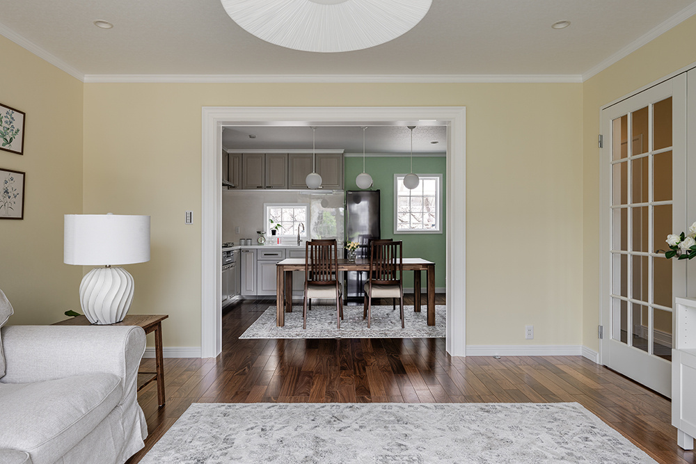 洋風のおしゃれな家のLD