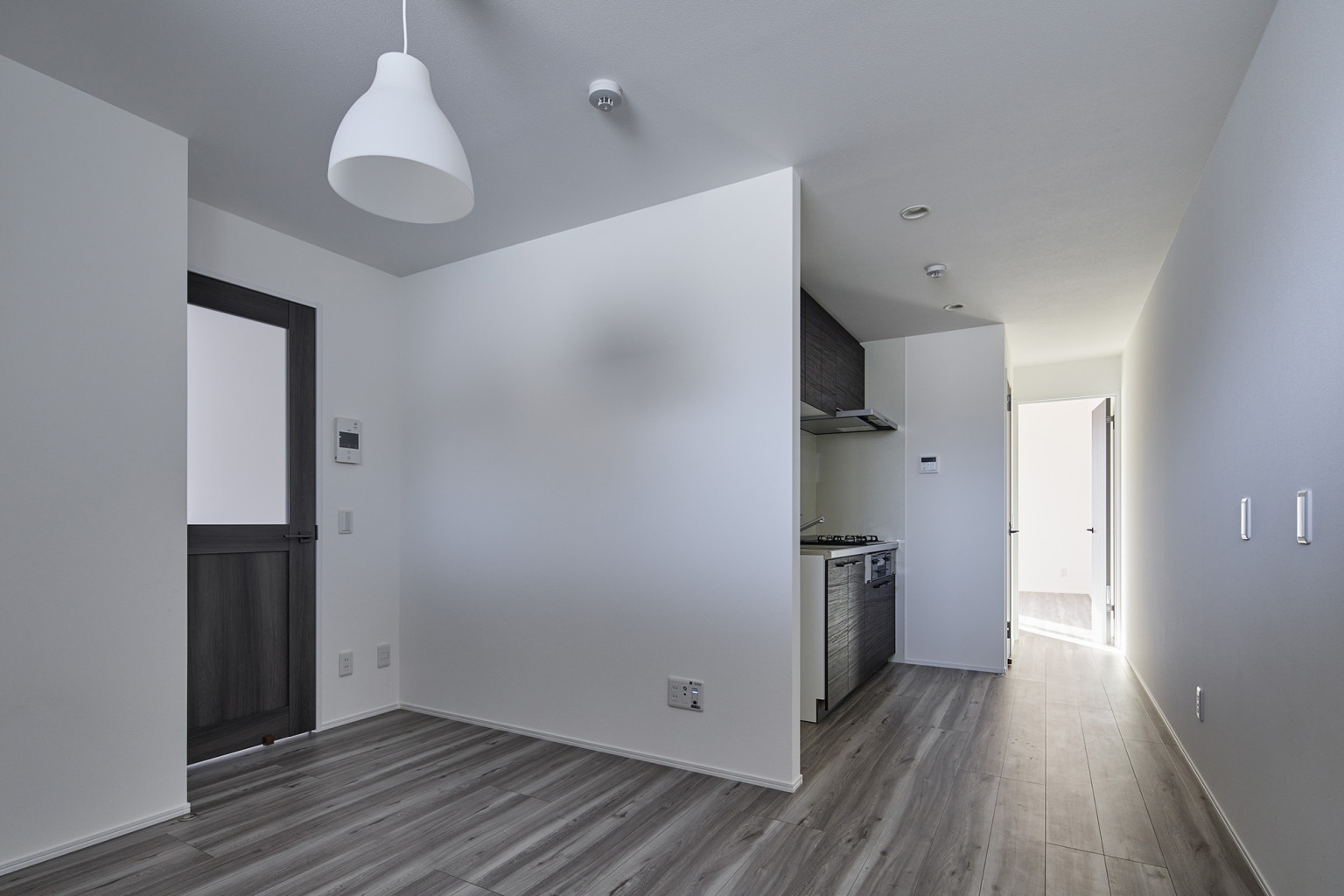 回遊性のあるキッチン