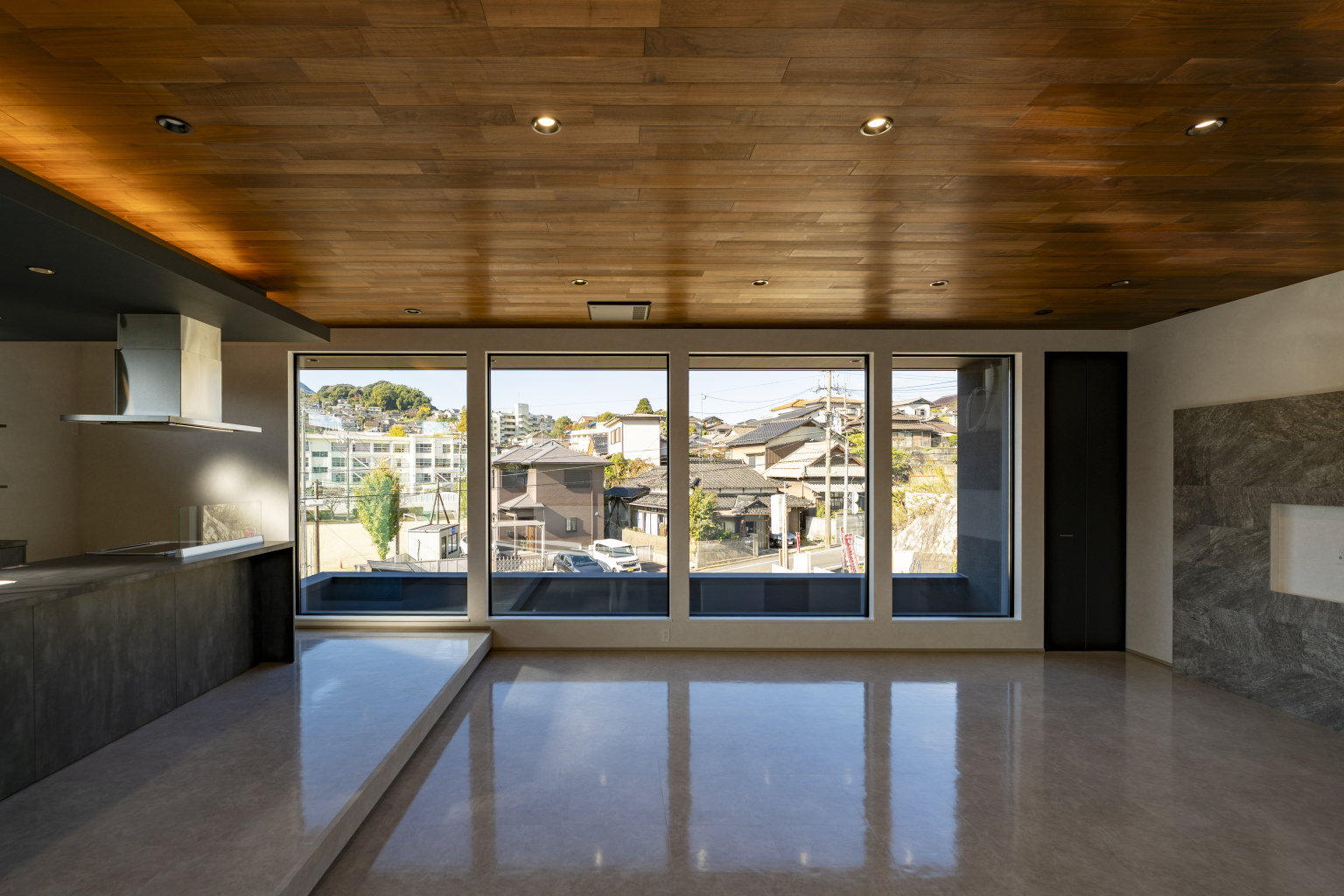 開放的なリビング