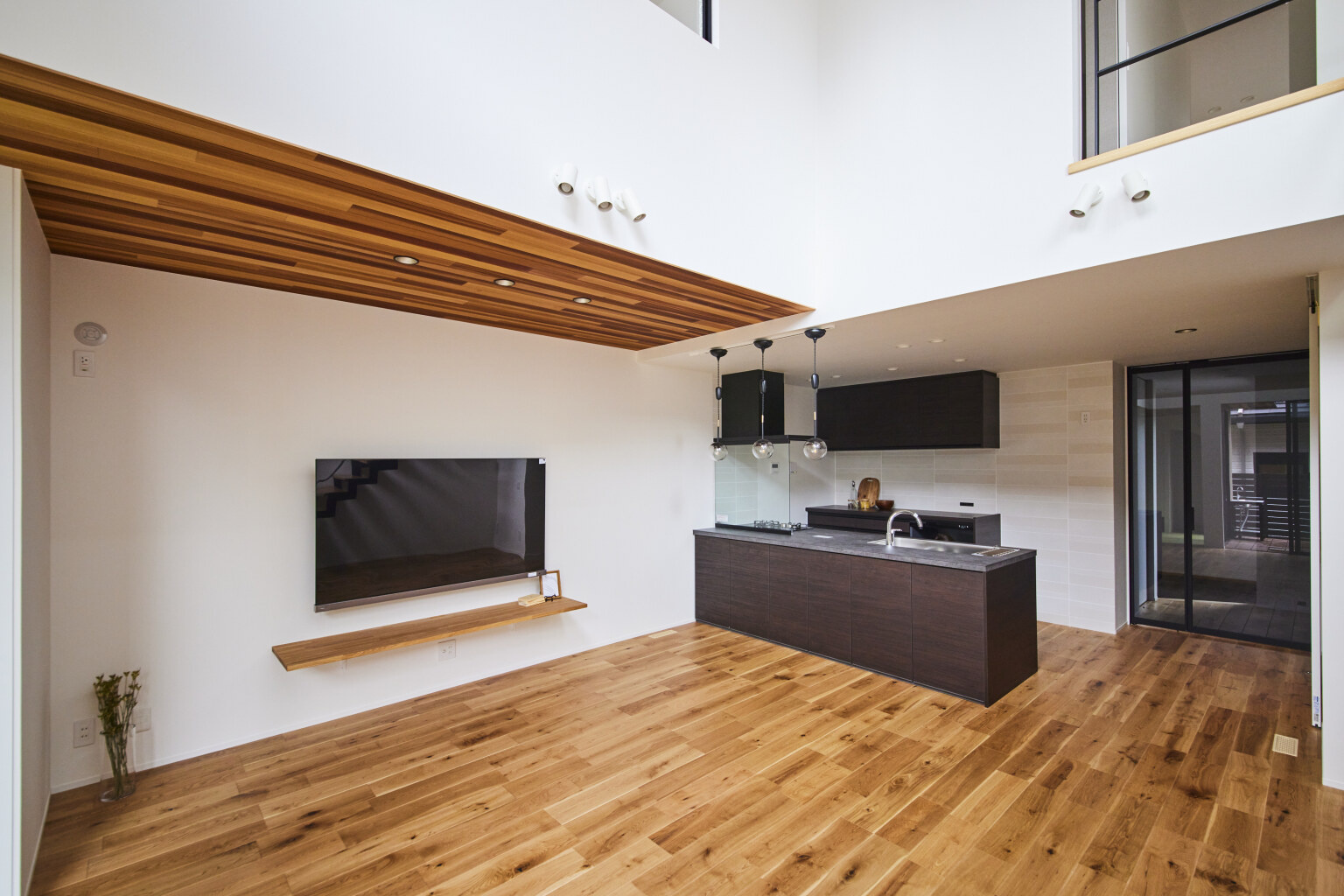 京都・奥行きのある家