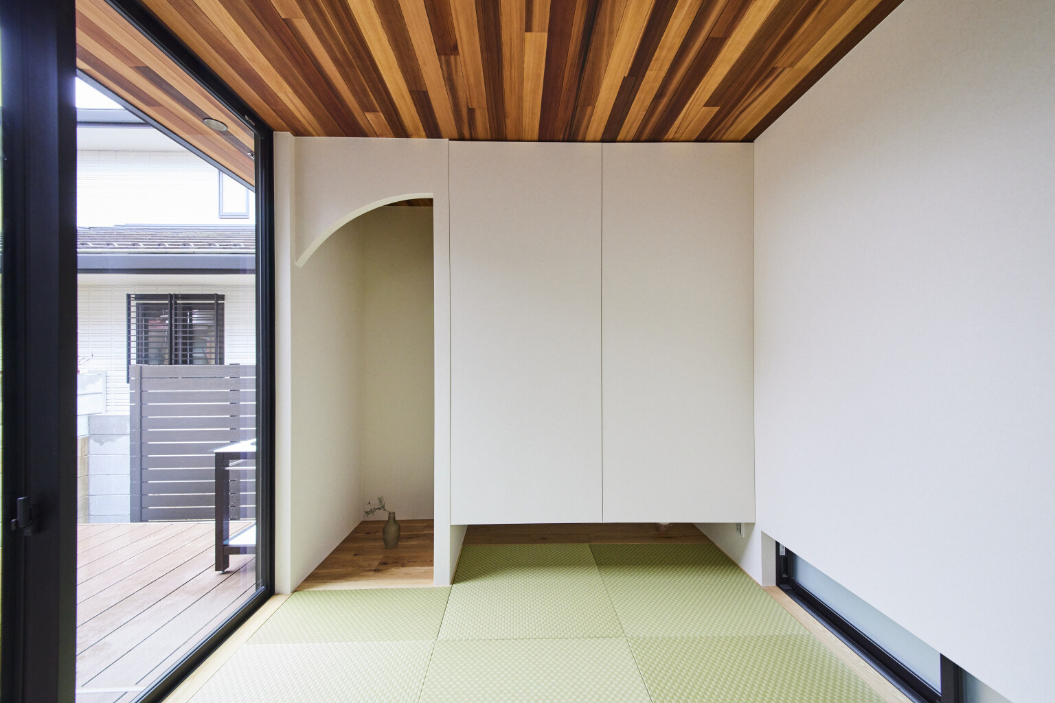 京都・奥行きのある家