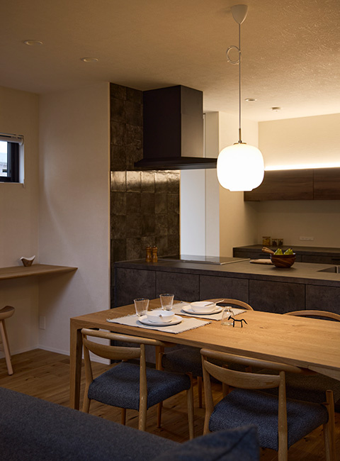 吹き抜けのある家