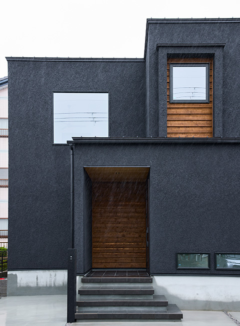 吹き抜けのある家