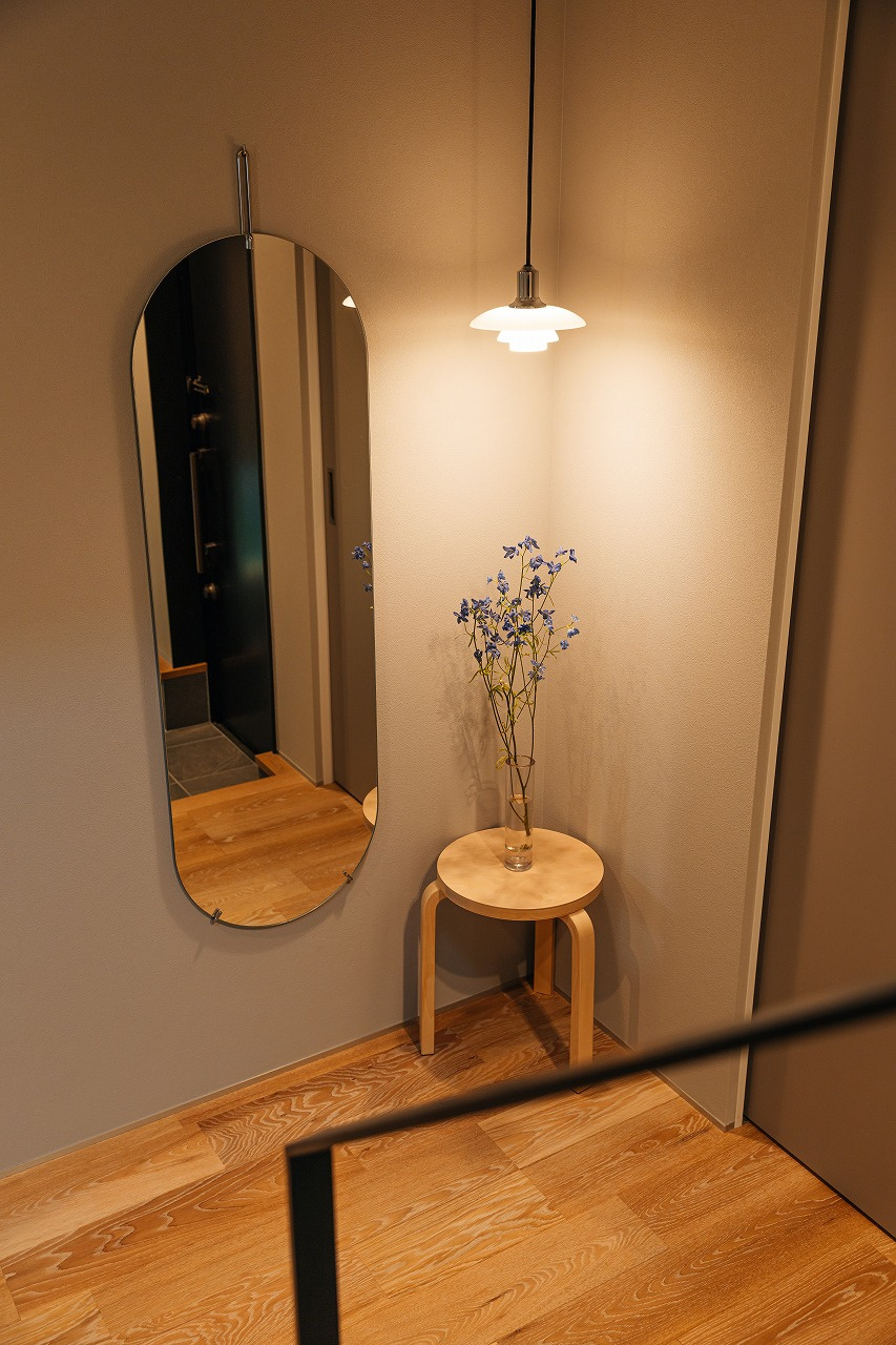 玄関を飾る、ディスプレイスペース