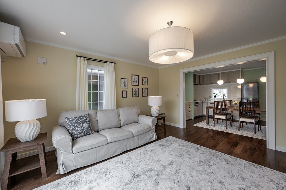 ［城陽］洋風のおしゃれな住まい　リビング