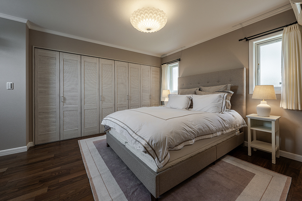 ［城陽］洋風のおしゃれな住まい　寝室