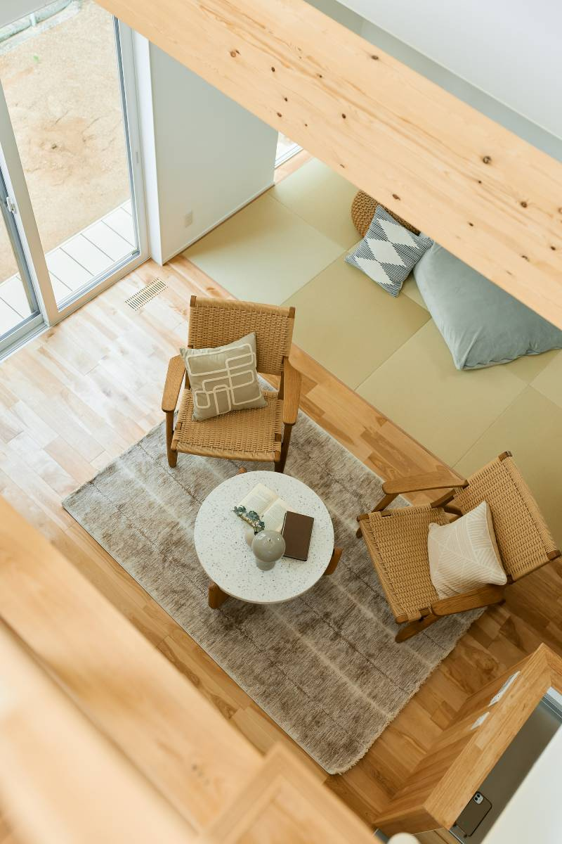 畳スペースのあるリビング｜くつろぎ方に選択肢を