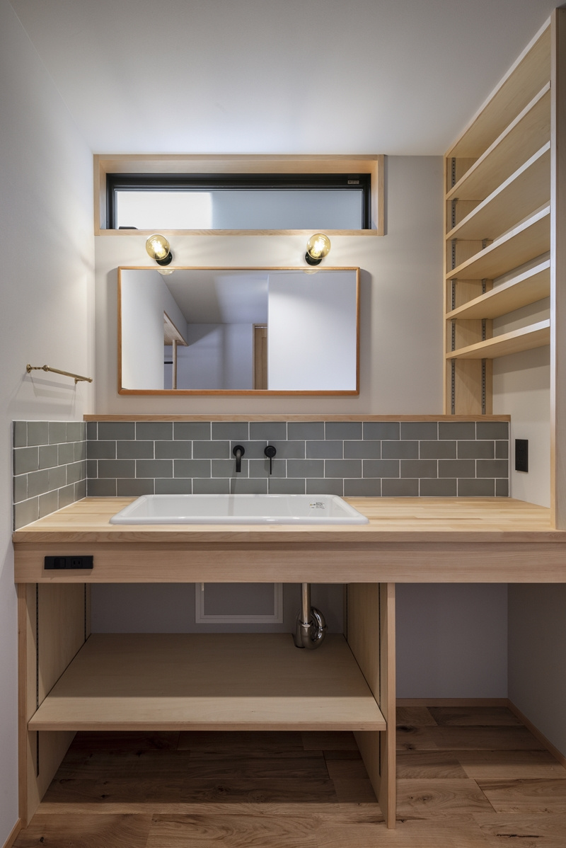 帰ってすぐに使うことができ洗面