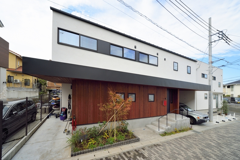 迫力のある外観