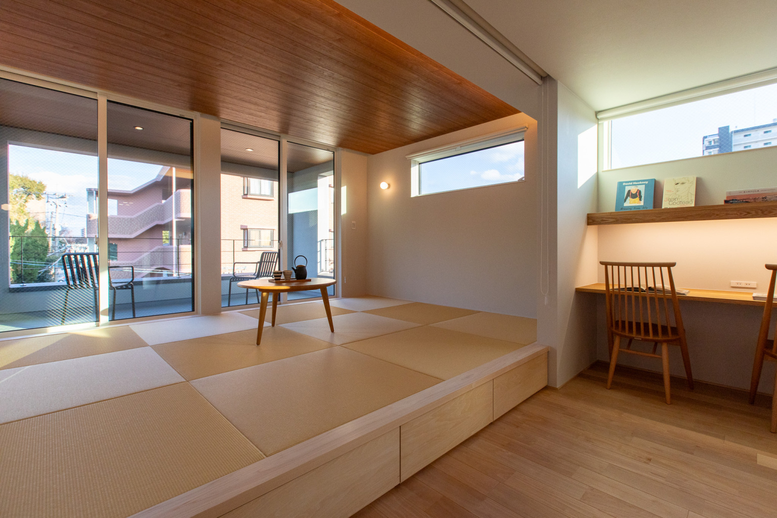 ジャパンディスタイルを採用した使いやすい空間。