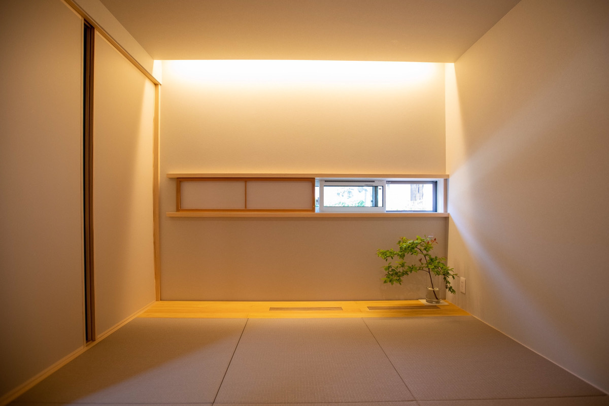落ち着きのある和の空間