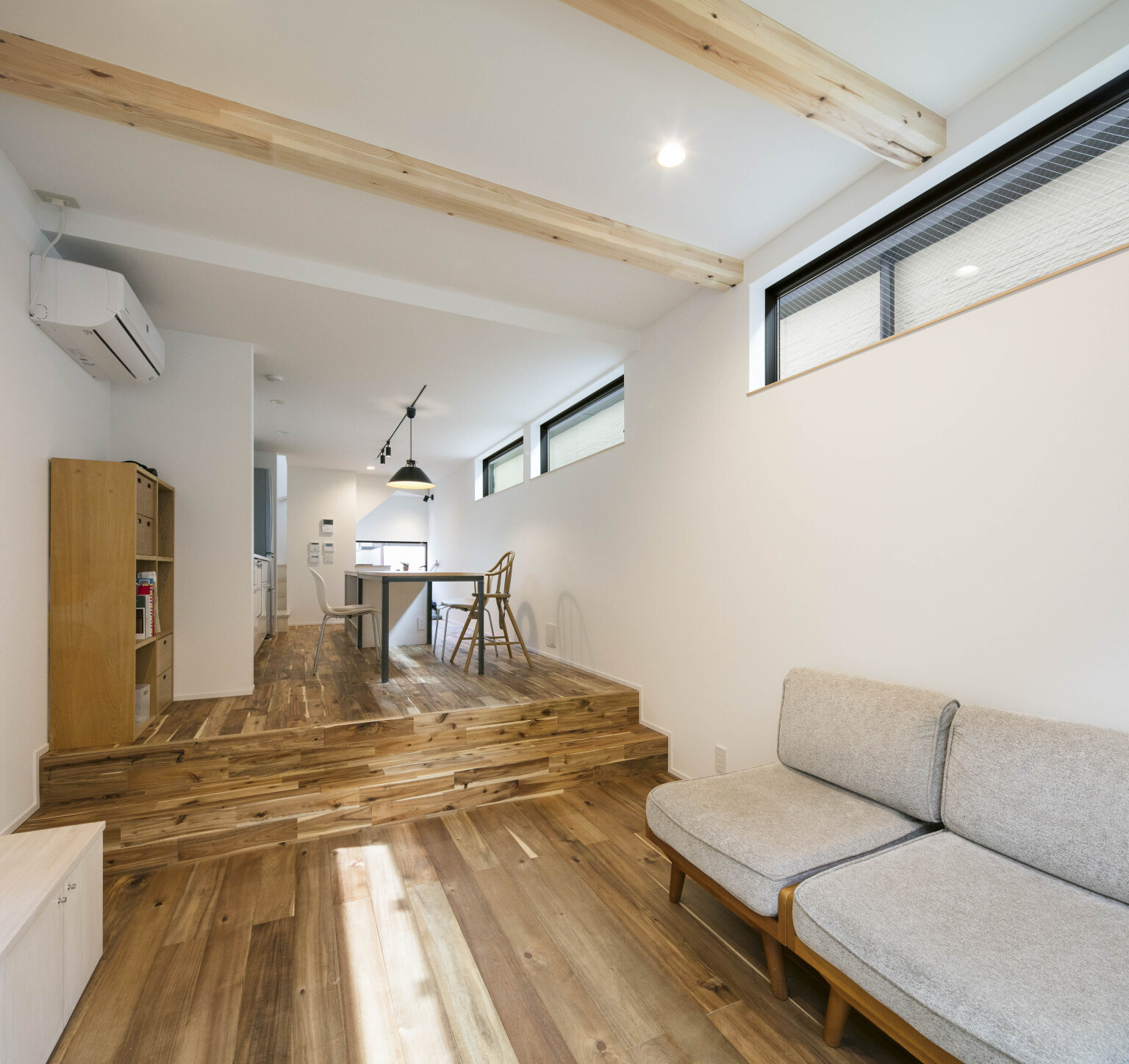 【東京】土地の高低差を活用した変化のあるLDK