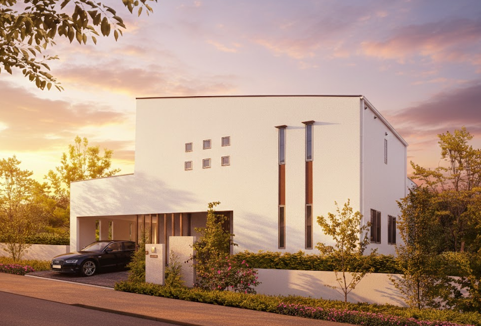 【福岡・沖縄】ガレージハウス＋木の温もりを感じる家