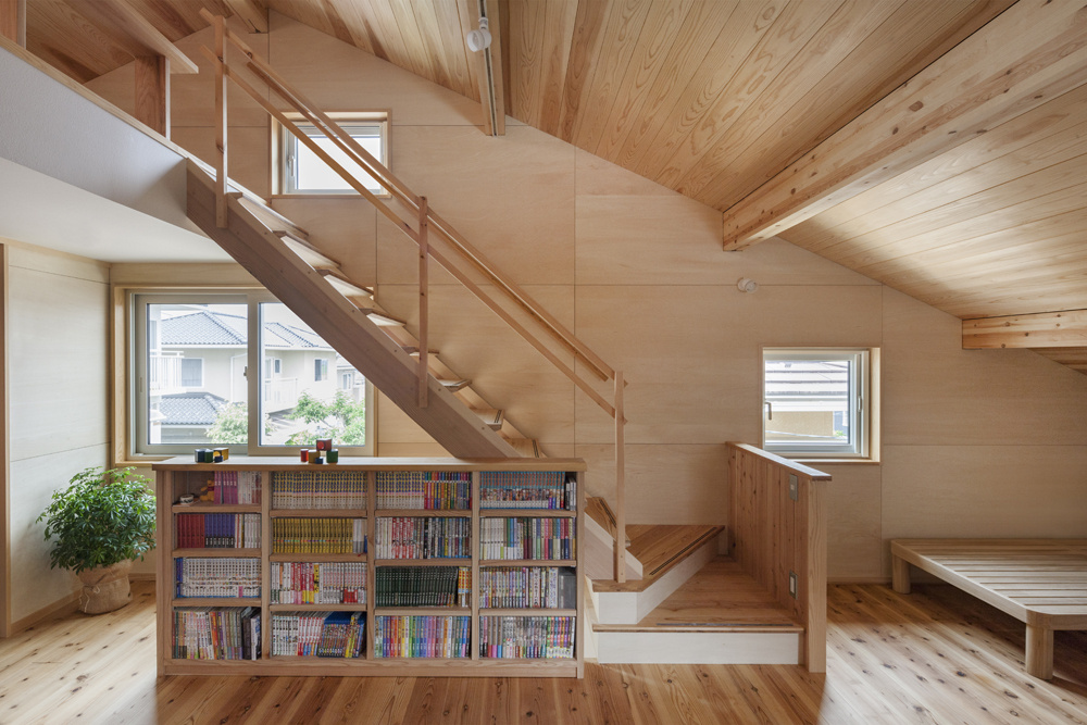 フリースペースからつながるロフト