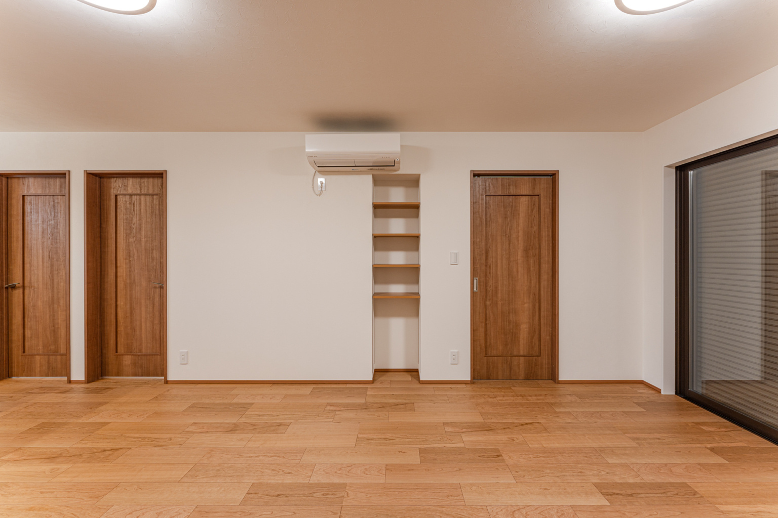 オーナー様の生活に合わせた収納棚