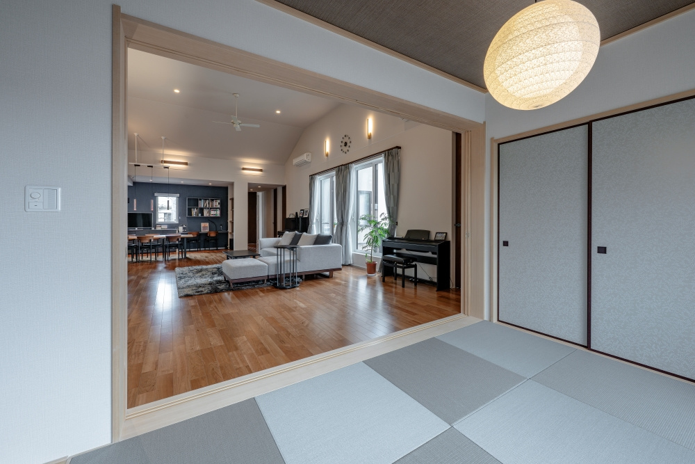 ［池田］アウトドアリビング×ワンフロアで暮らす上質な住まいの和室