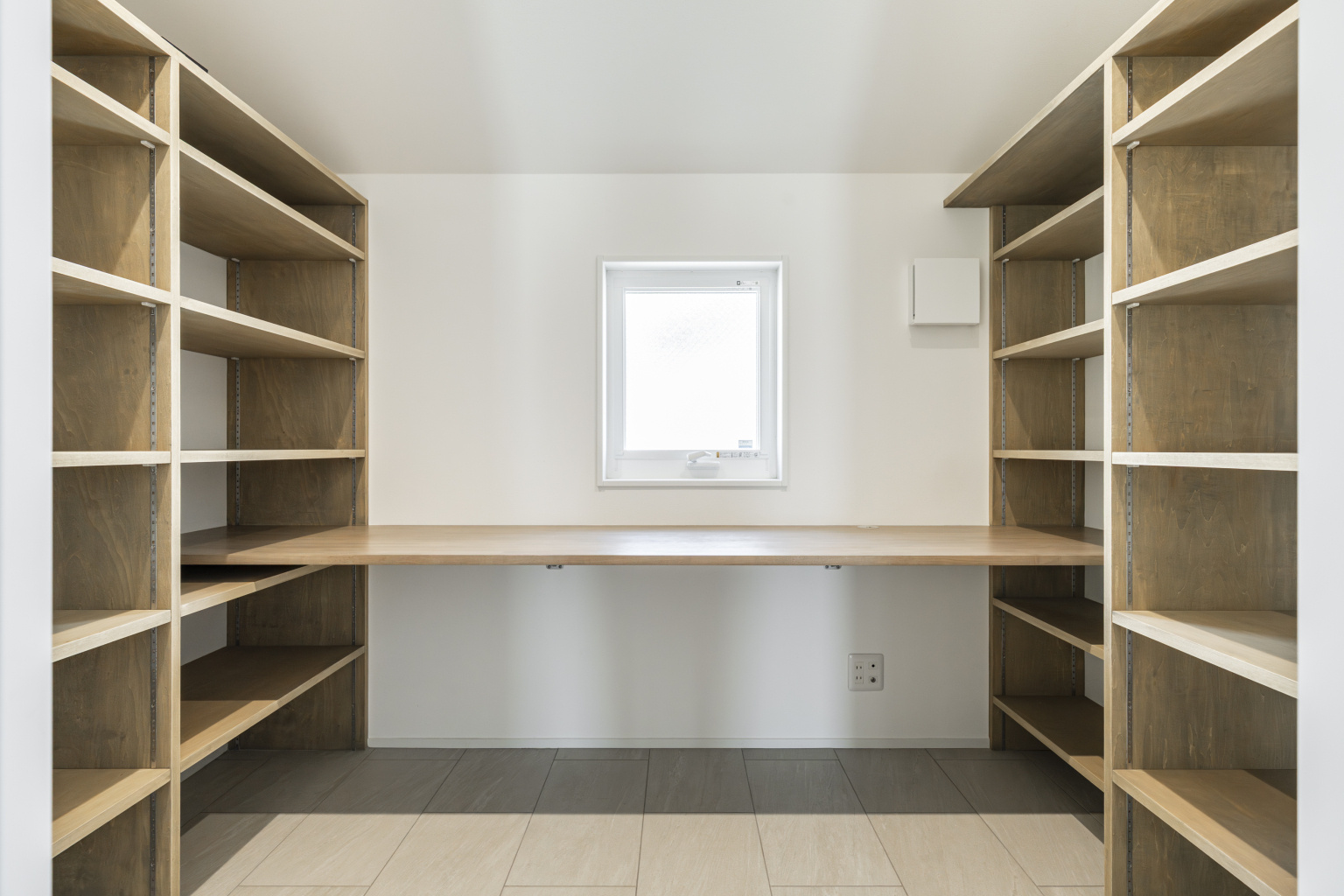 大容量のパントリー