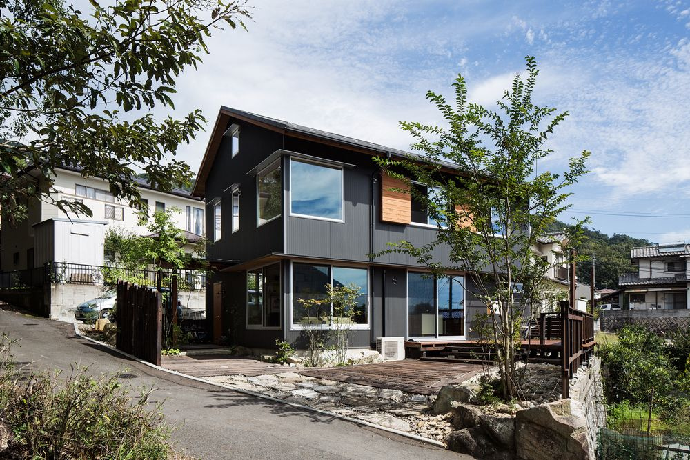 木部が映える外観デザイン