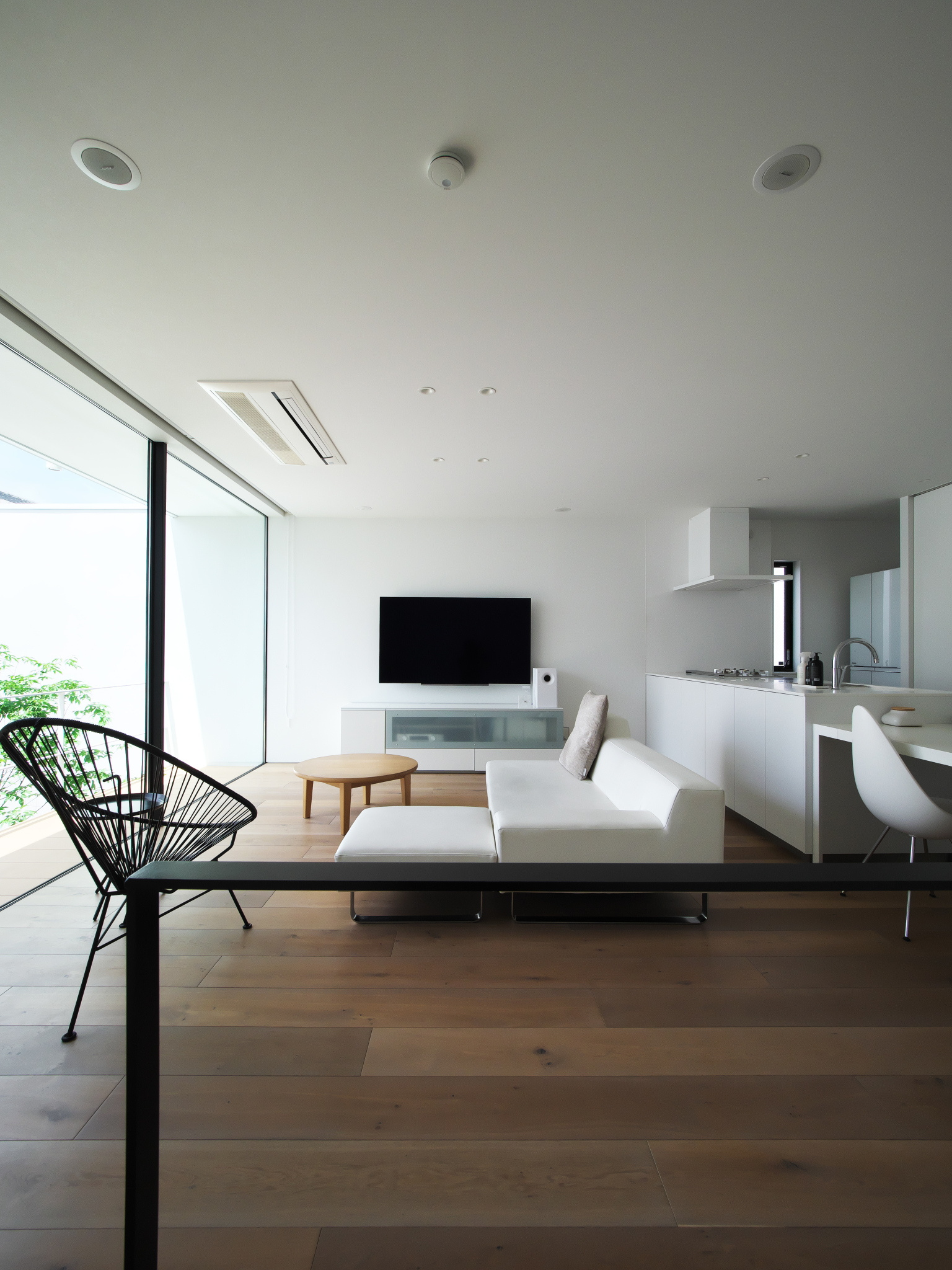 視線を気にせずくつろぐ空間