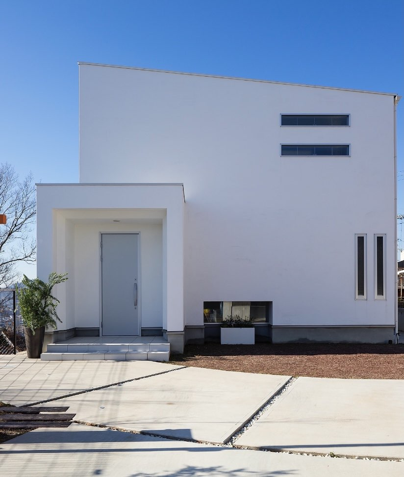 シンプルな外観