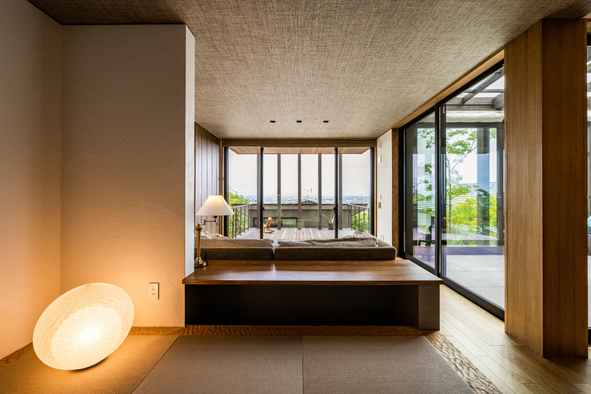 【宝塚】眺望を楽しむ和モダンなスペース