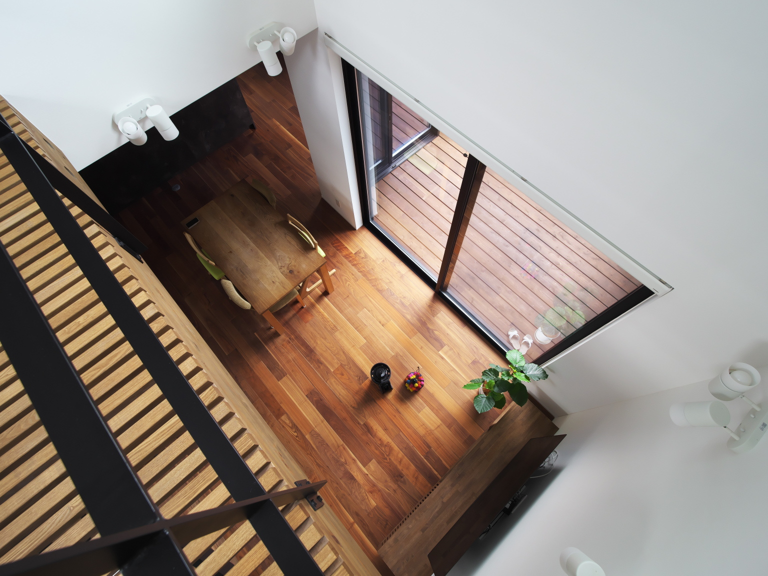 【京都】吹抜けからの景色