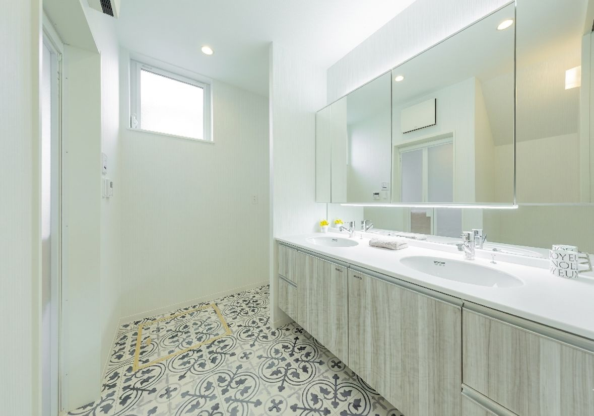 ２ボールのパウダールーム