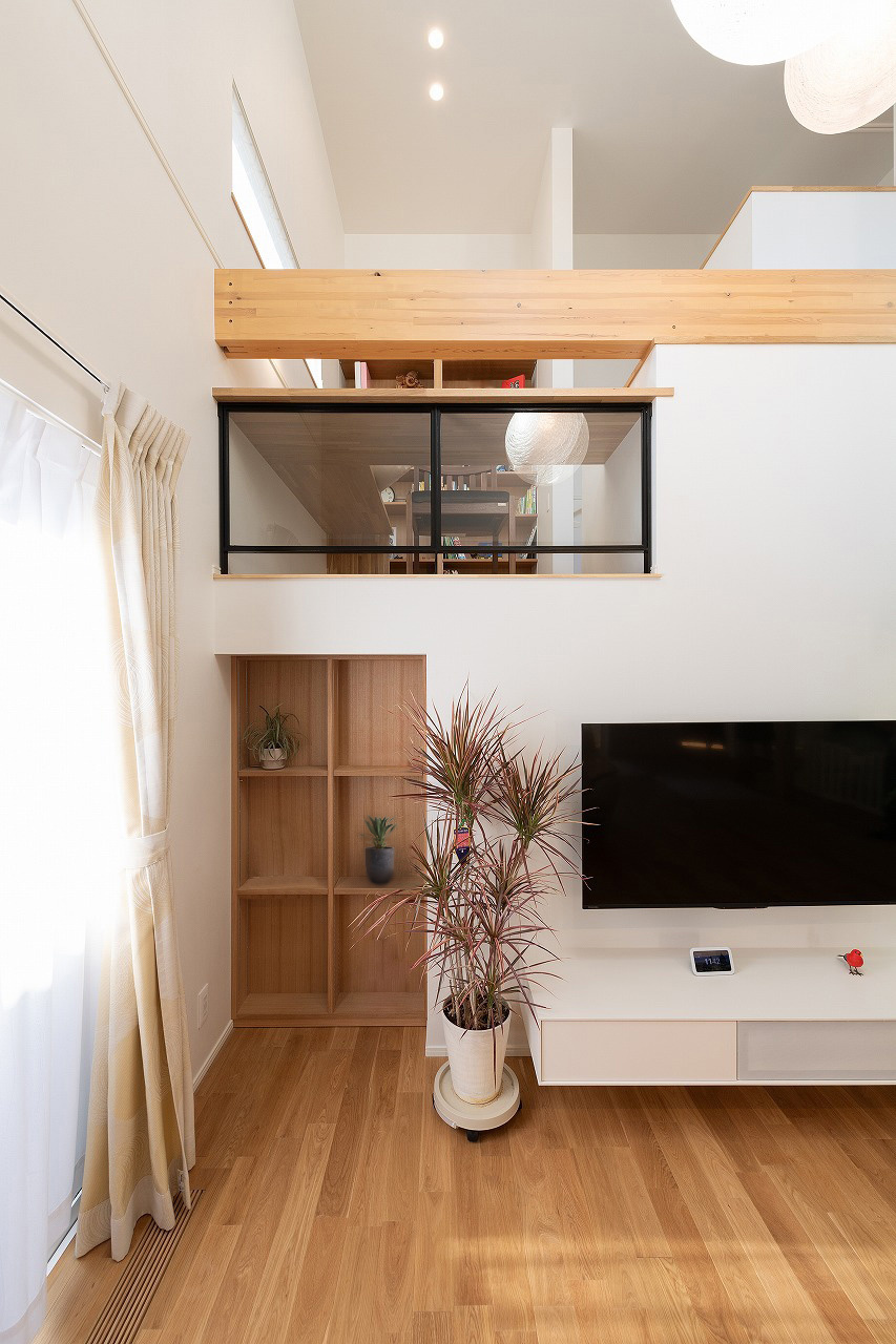 大容量なウォークインクローク