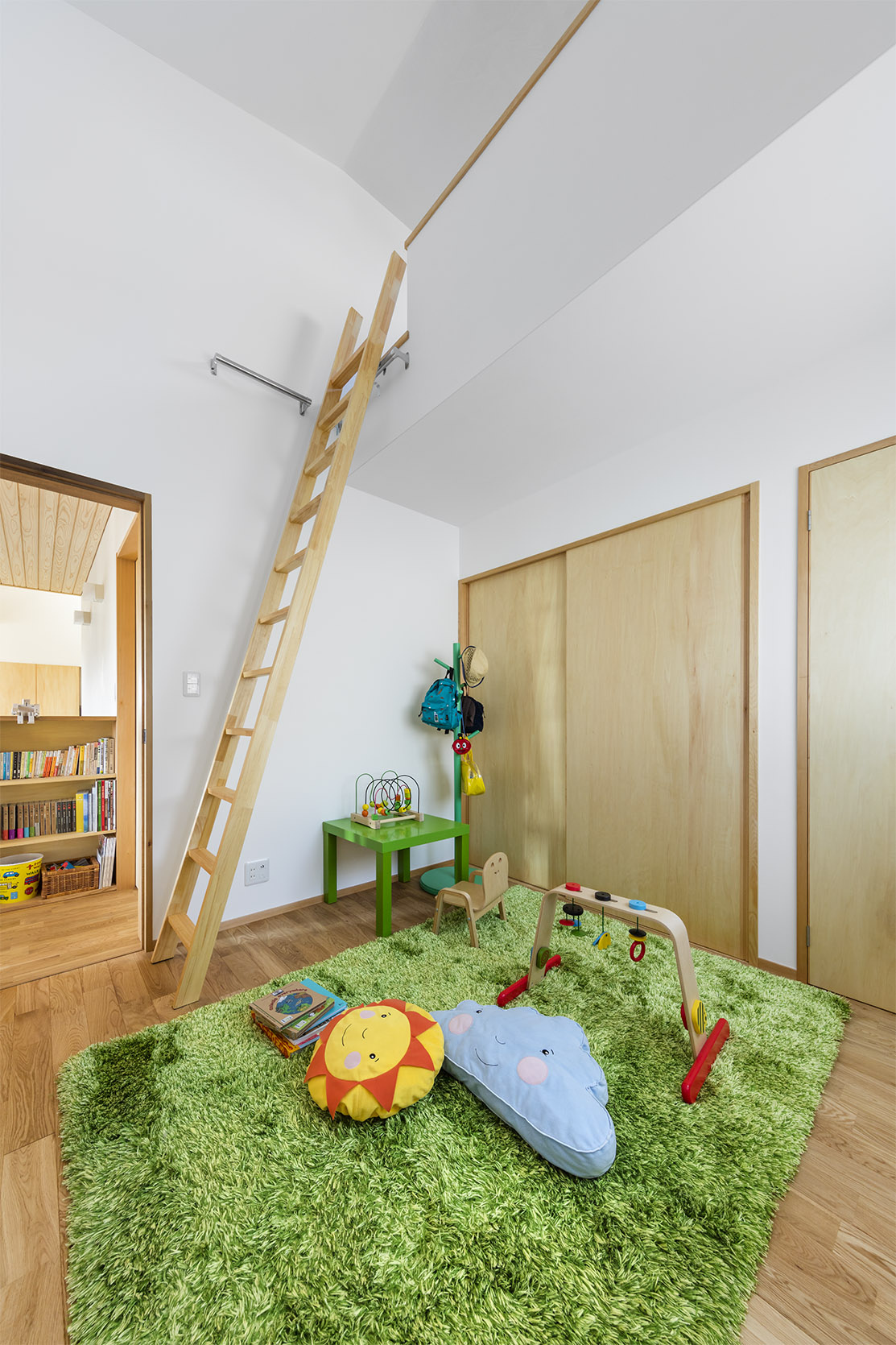 ロフトのある子供部屋