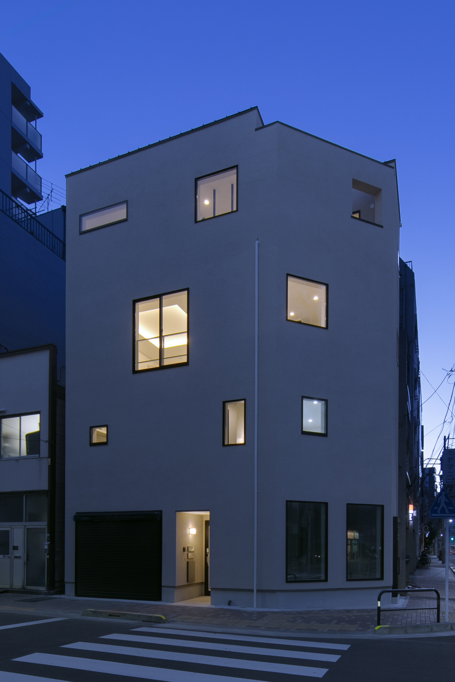 SE構法で４階建てを実現いたしました